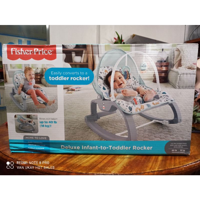 50% off Fisher~Price Infant to toddler rocker bought in singapore ...