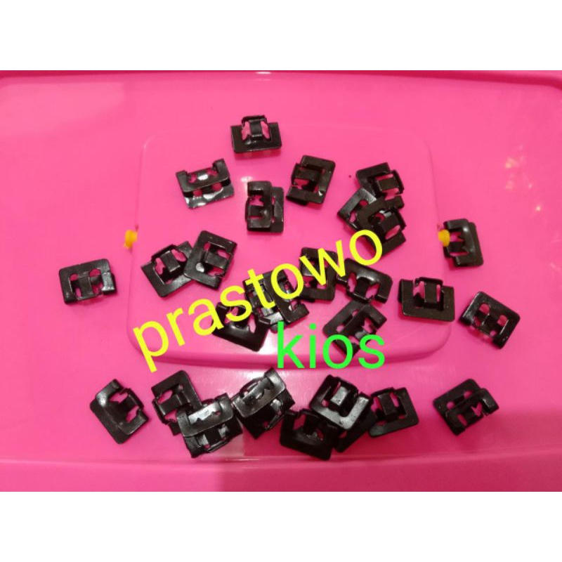 Rubber button clips, glass trim, seaming weatherstrip units | Shopee ...