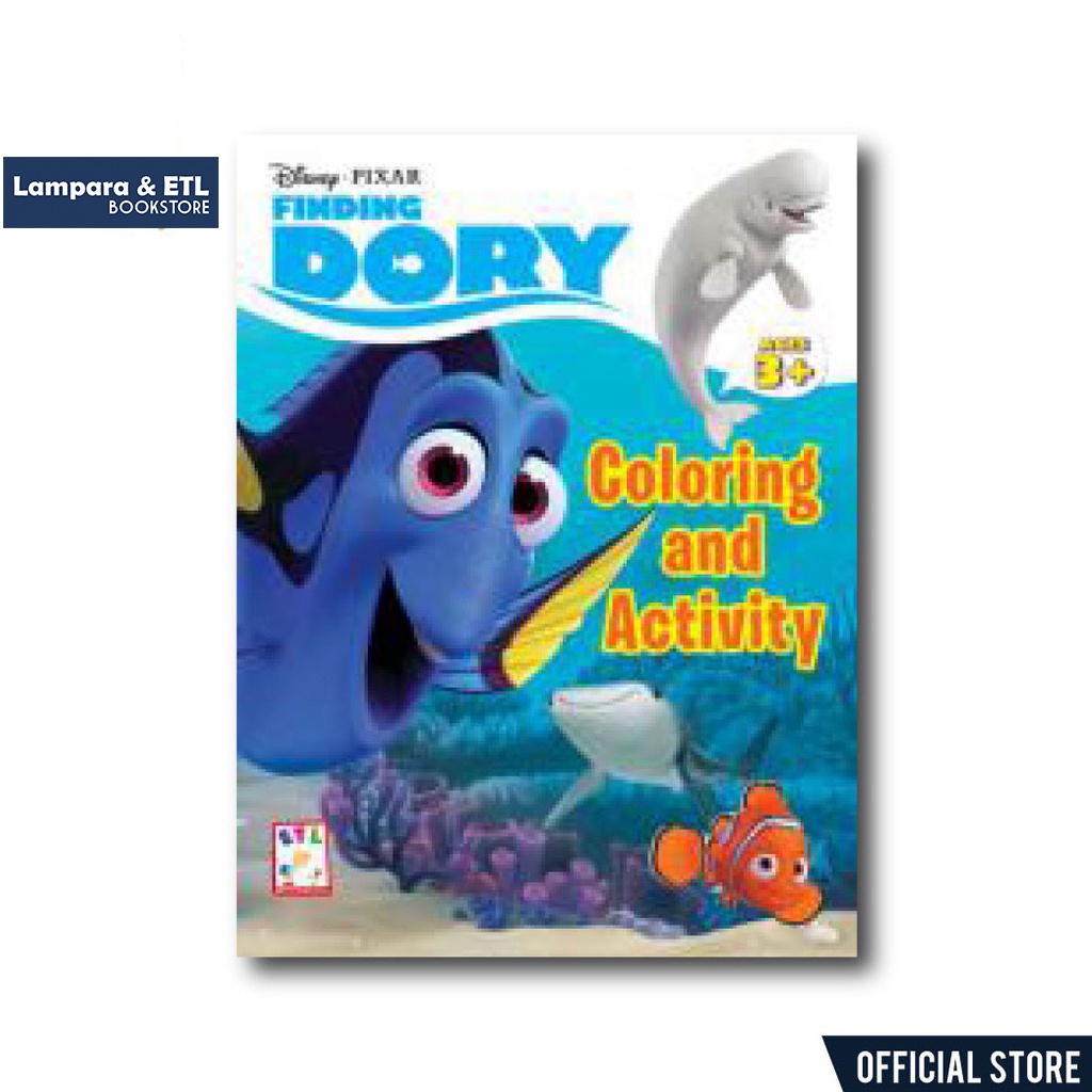 Disney Pixar Finding Dory Coloring and Activity | Shopee Philippines