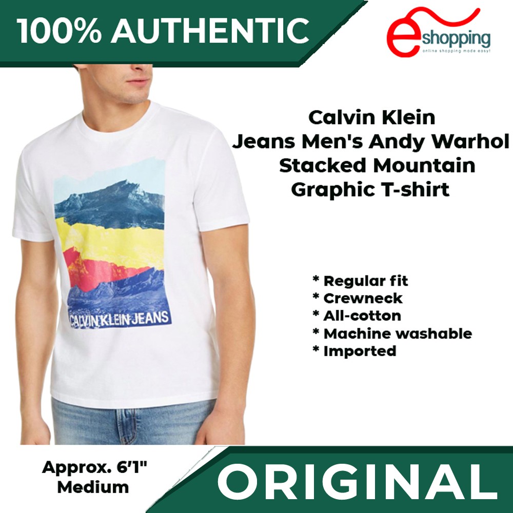 Calvin klein andy warhol t shirt best sale