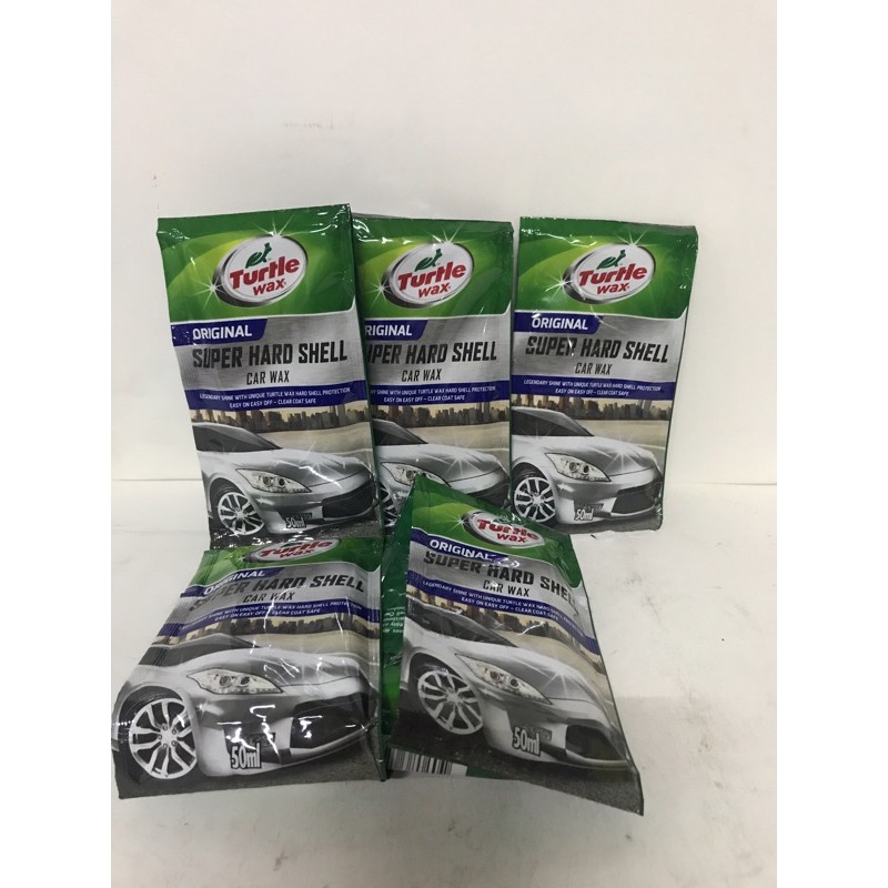 TURTLE WAX SUPER HARD SHELL CAR WAX (50ml) | Shopee Philippines