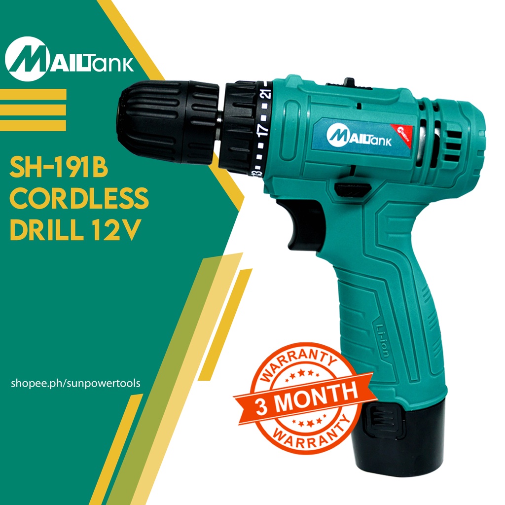 Mailtank deals cordless drill