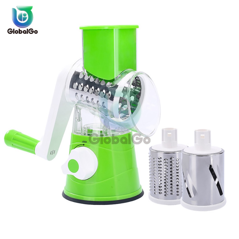 Vegetable Cutter Round Slicer Graters Potato Carrot Cheese Shredder