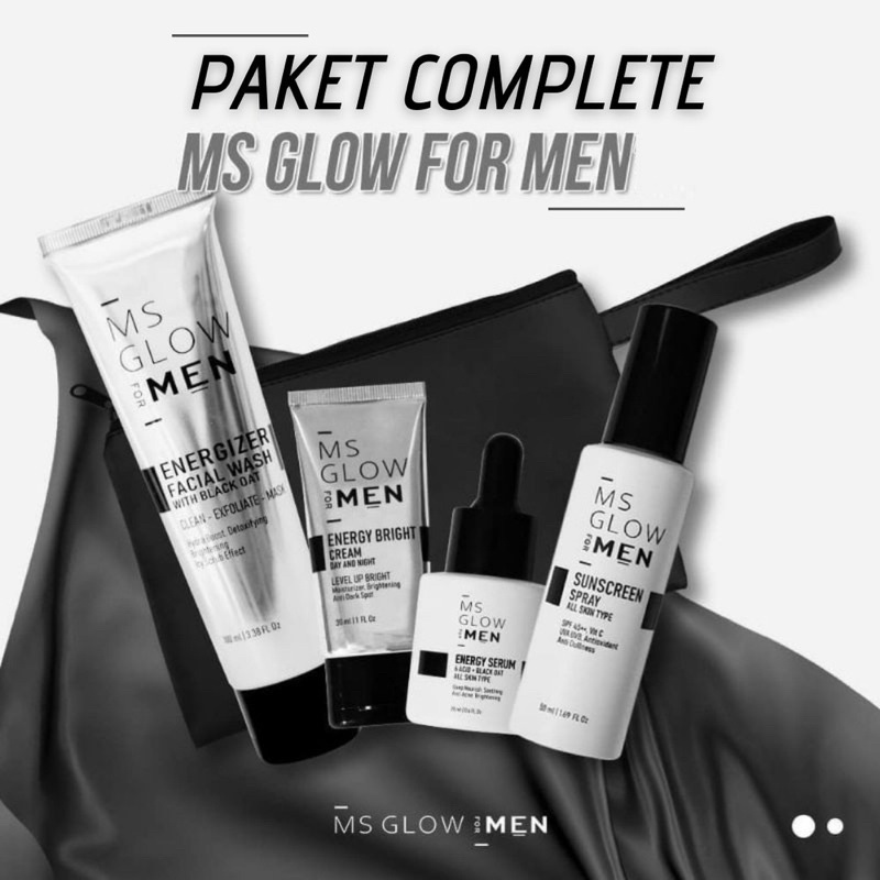 Ms Glow Men Basic MS Glow Men Complete | Shopee Philippines