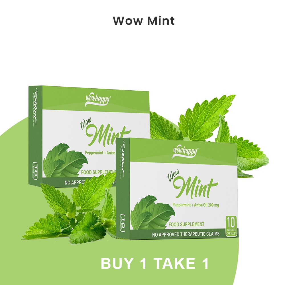 Buy 1 Take 1 Wow Mint for quick relief from Stomach ache, Indigestion