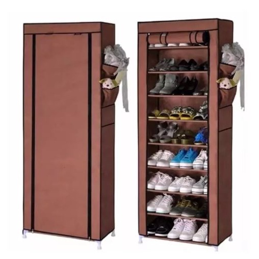 10 Layer Shoe Rack Shelf Storage Closet Organizer Cabinet Portable ...