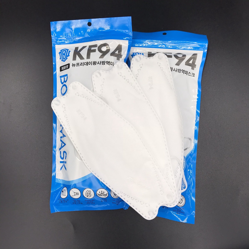[ Combo of 50 pcs ] KF94 UNI MASK 4-Layer MASK Anti-Dust Smooth and ...