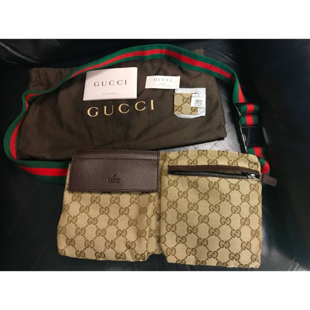 Gucci waist best sale bag monogram