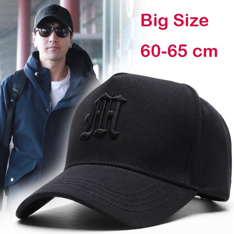 Big Bone Fat Man Deep Hard Top Plus Size Baseball Cap Male Four Seasons Sport Trucker Hat 60 64cm