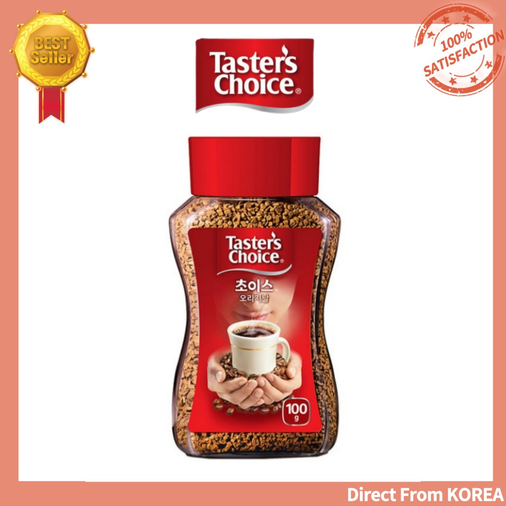 Taster's Choice Original Coffee Bean Mix Bottle 100g Shopee Philippines