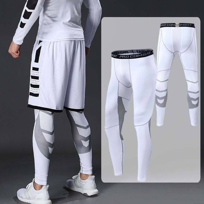 Men's Compression Pants Male Tights Leggings for Running Gym Sport