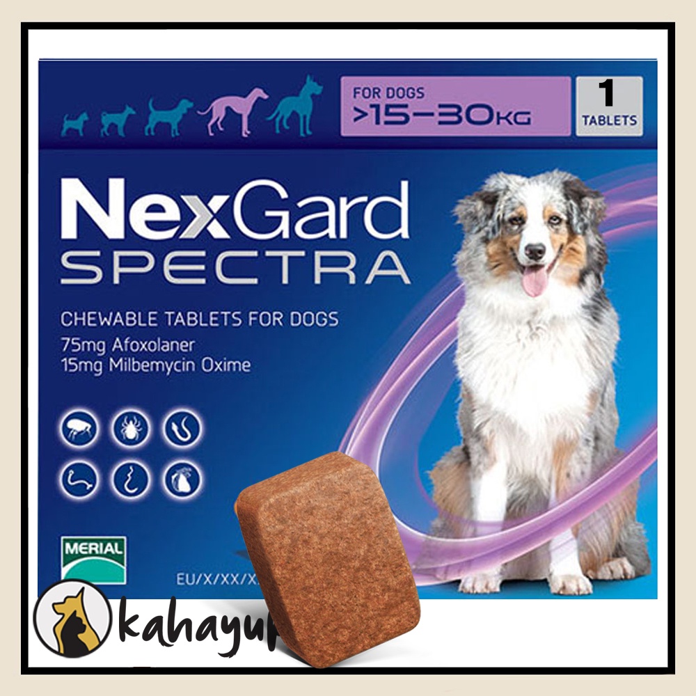 Heartworm best sale nexgard spectra