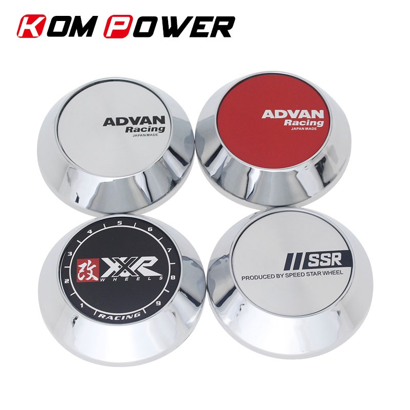 4pcs 65mm JDM advan racing wheel hub caps ssr center wheel cap xxr