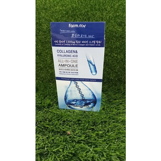 Farmstay Collagen & Hyaluronic Acid All in One Collagen Ampoule [250ml