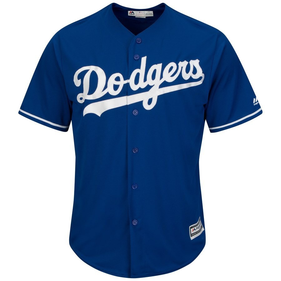 Mens Los Angeles Dodgers Baseball Jersey White Blue Grey Shopee