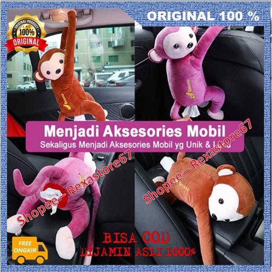 Unique Monkey Tissue Box Monkey Tissue Holder ORIGINAL Monkey Tissue ...