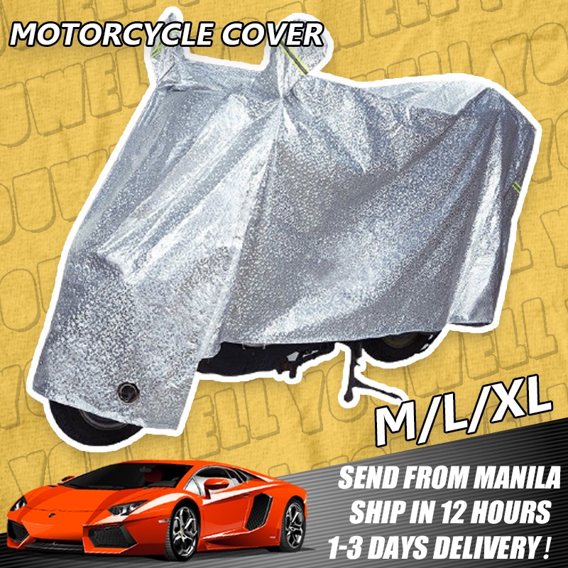 Motorcycle Cover High Quality Waterproof Universal Anti Ultraviolet Protection Motor Cover M/L