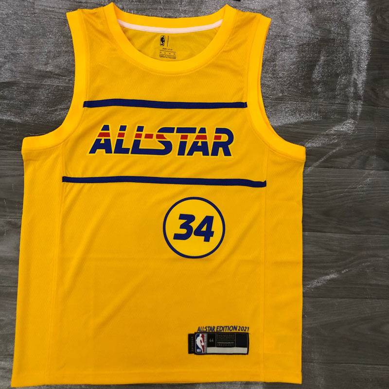 Bkb 2021 Western All-star Nba Jersey Antetokounmpo Basketball Jersey 