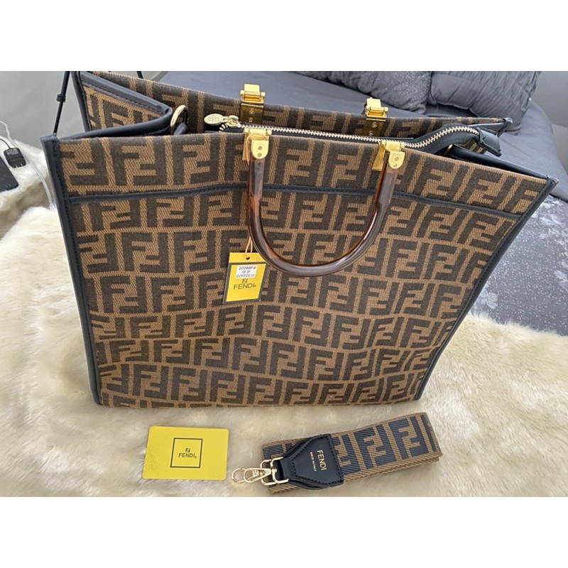 FENDI Sunshine Large Shopper tote bag Shopee Philippines