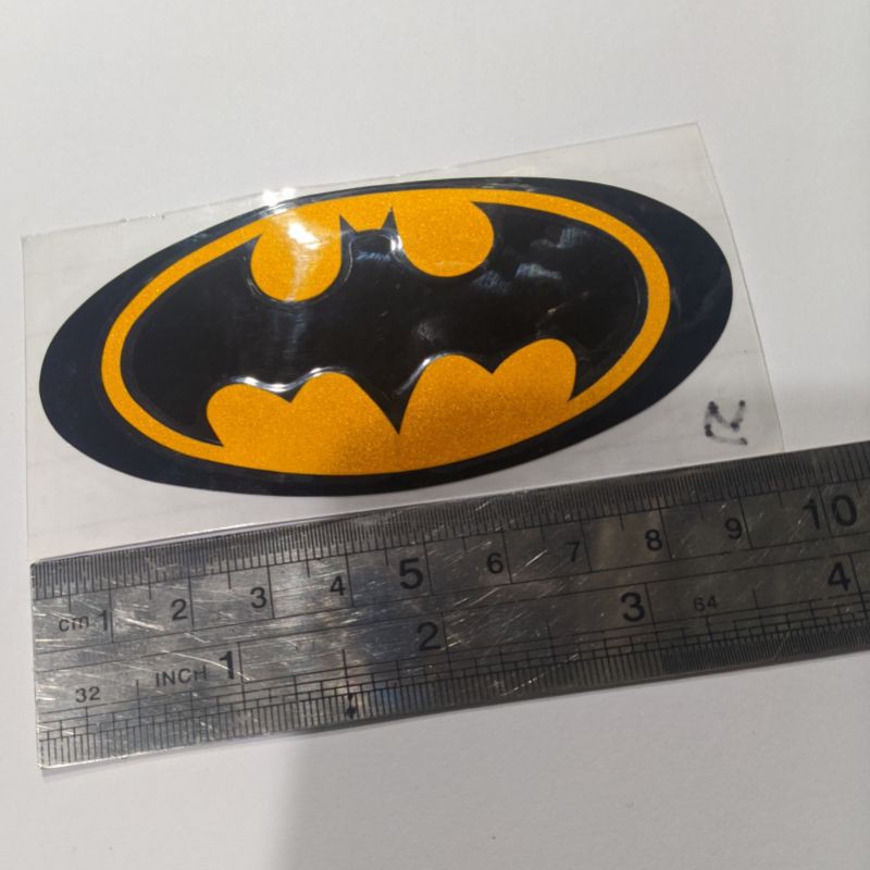 Batman logo cutting sticker - motorcycle helmet laptop sticker | Shopee ...