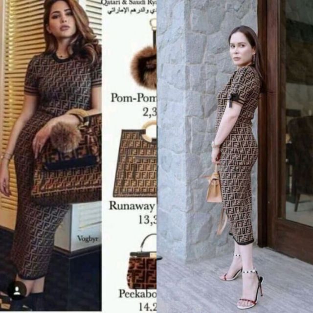 Jinkee pacquiao store fendi dress