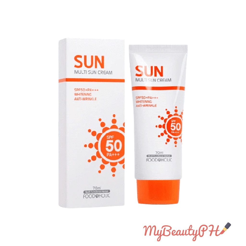 FOODAHOLIC Sun Multi Sun Cream SPF50+ / PA+++ - 70ml | Shopee Philippines