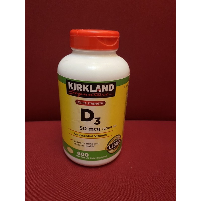 Vitamin D3 Kirkland 50 mcg (2000 iu) Shopee Philippines