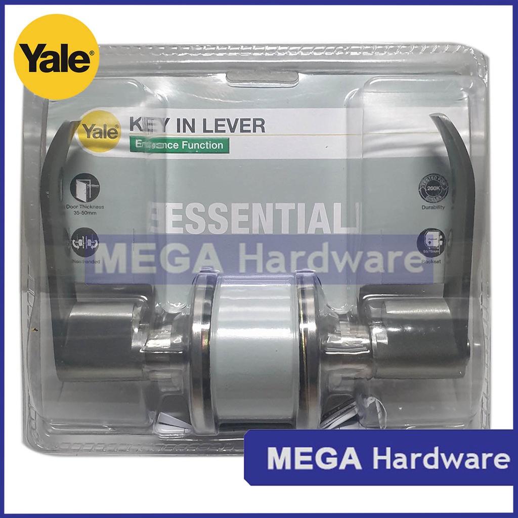 Yale Lever Type Essential Entrance Lockset Door Knob VL4427 | Shopee ...