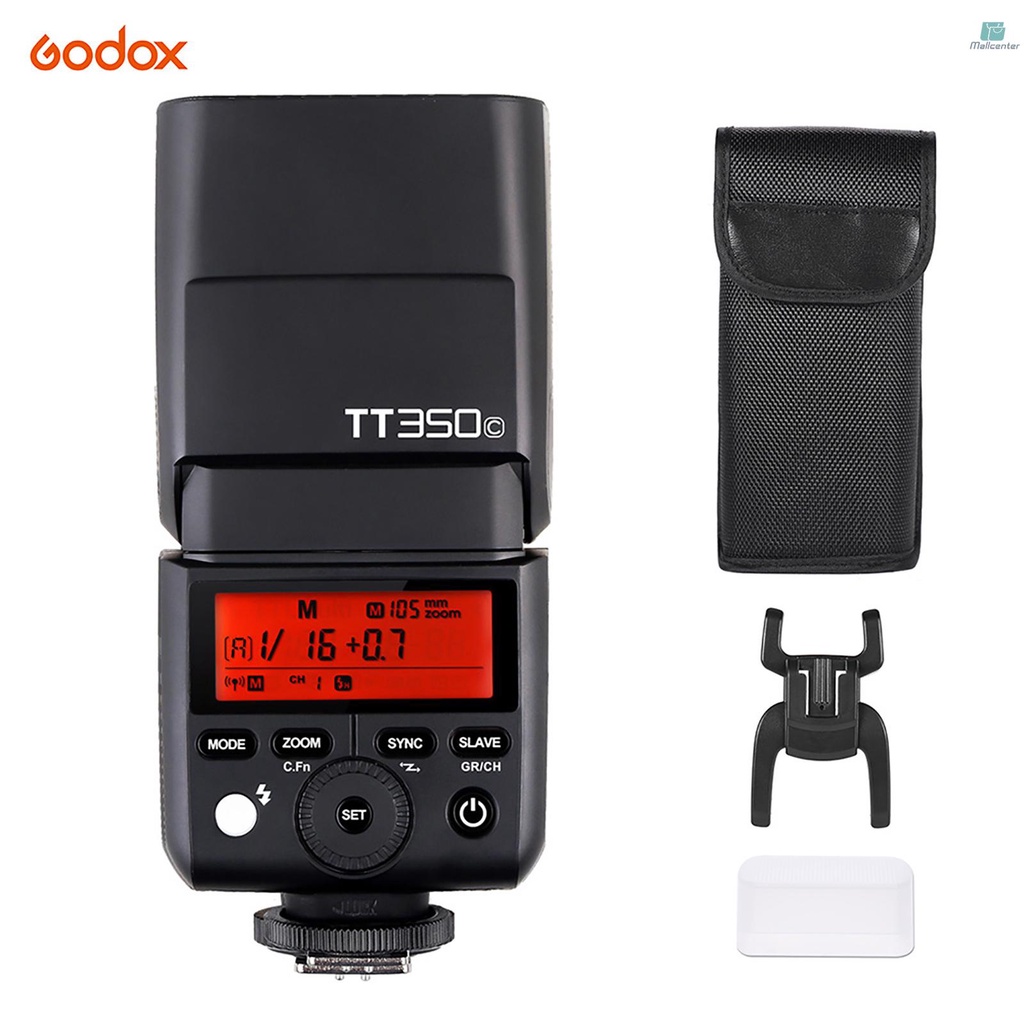 Macen Godox Thinklite TT350C Mini 2.4G Wireless TTL Camera Flash Master ...