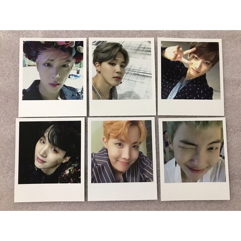 BTS Wings Album Polaroid Photocards PC Shopee Philippines