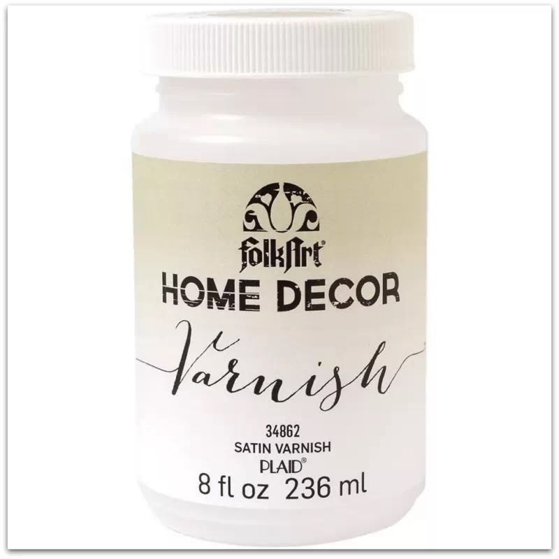 FOLKART Medium & Varnish 2 oz 8 oz (Satin, Textile, Outdoor Sealer