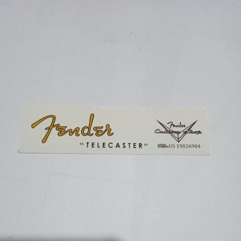 Fender telecaster decal | Shopee Philippines