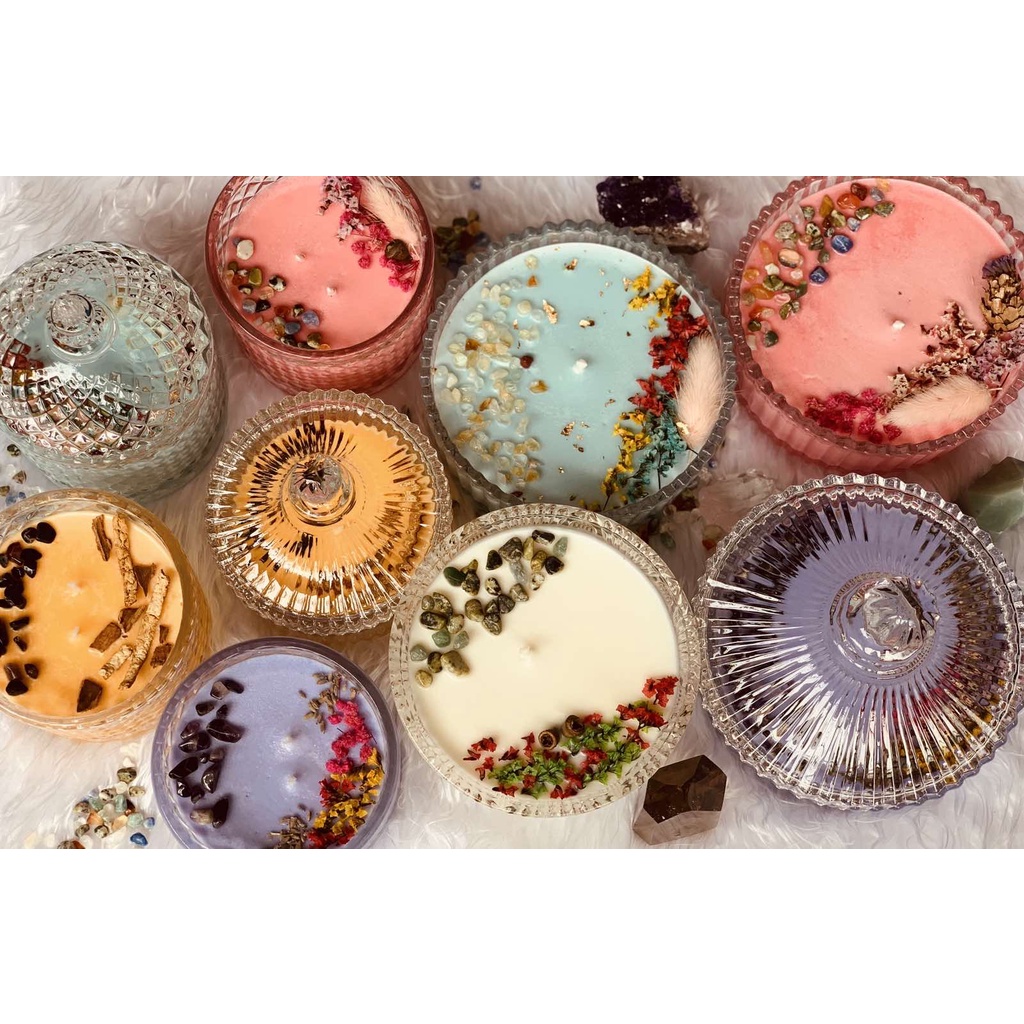 Manifestation Crystal Candles by Ethereal Beautique Shopee Philippines