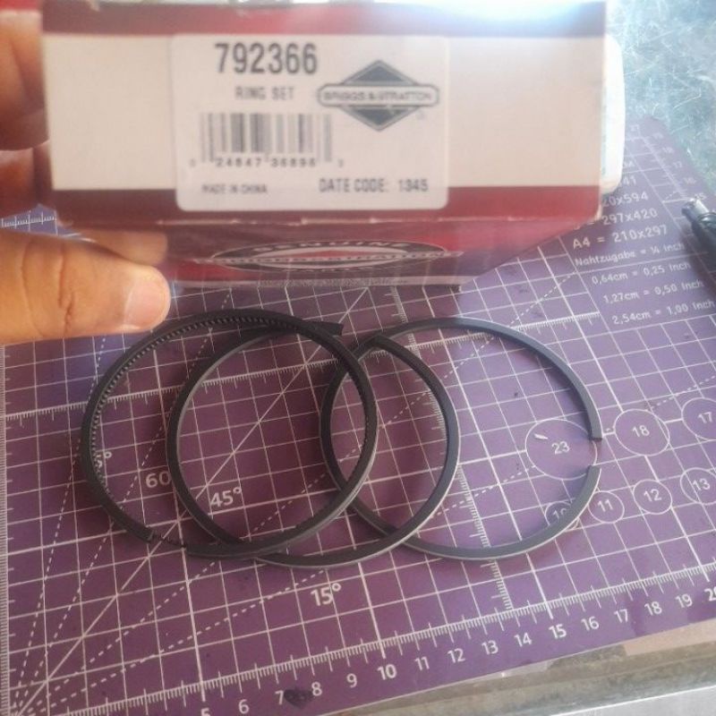 Piston ring B16 B18 Orig Briggs stratton Shopee Philippines