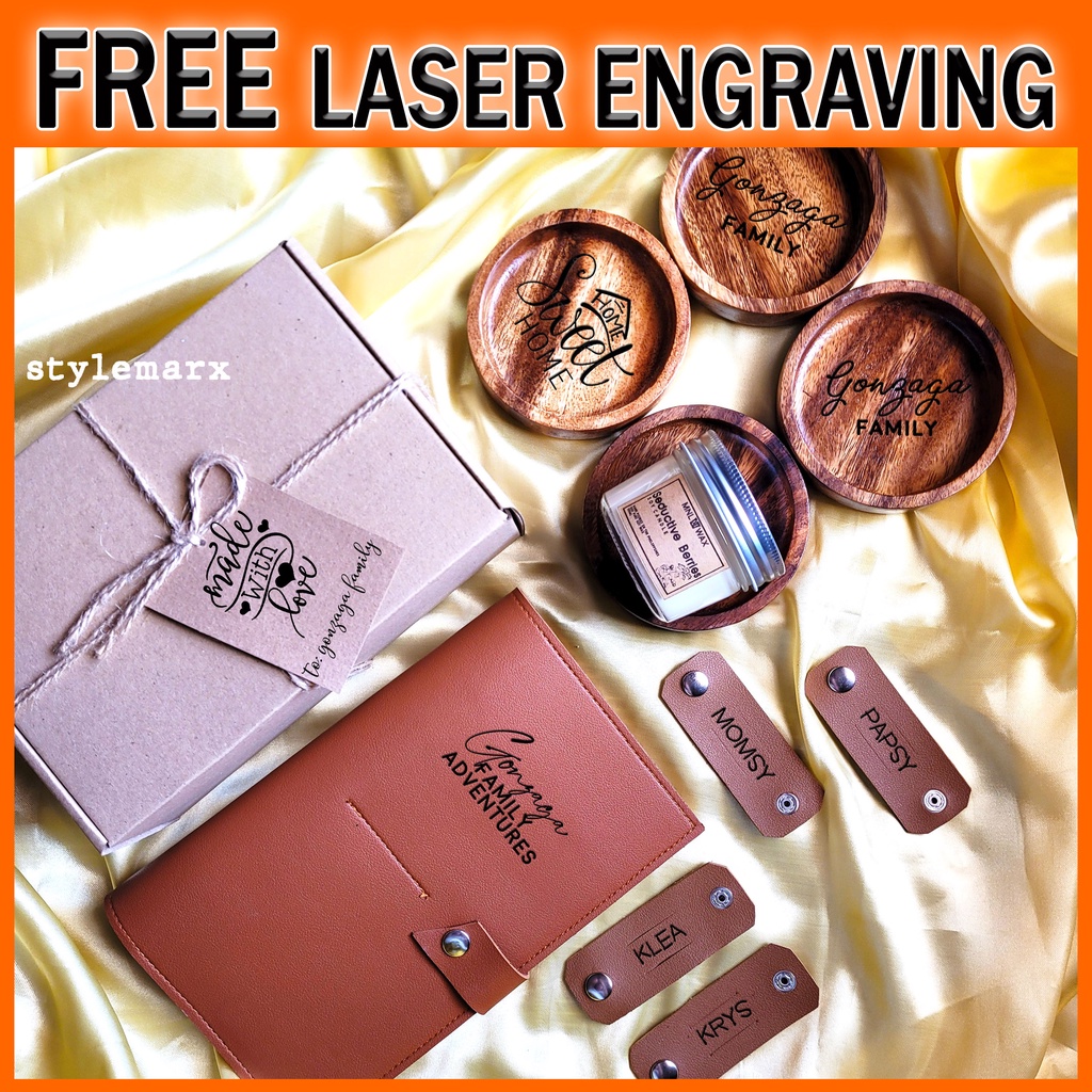 (Free Engrave) Personalized Gift Box Set | Family Edition (Surprise ...