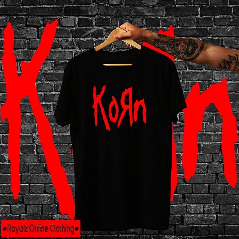 KORN ICONIC PRINT SHIRT FOR UNISEX (WOMEN & MEN) | Shopee Philippines