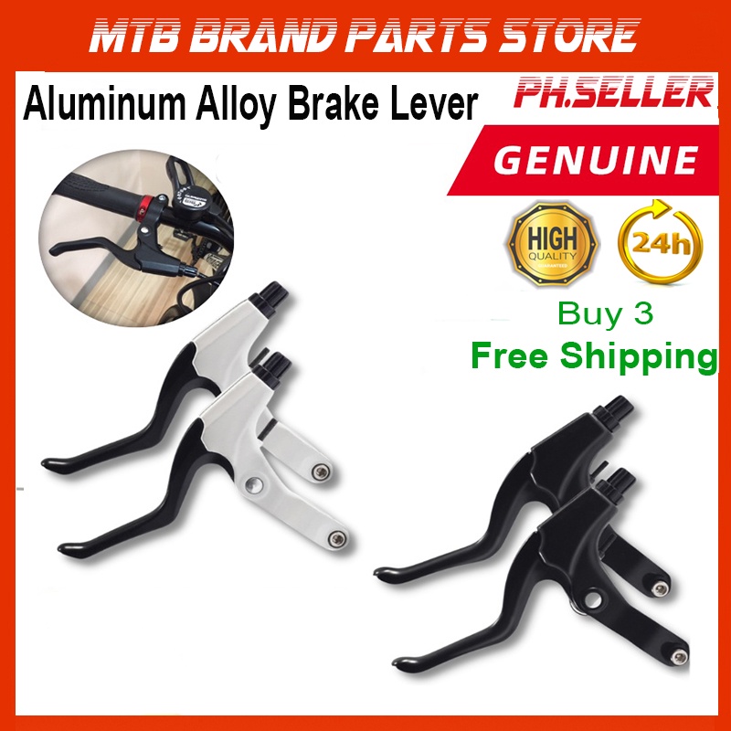 Aluminium Alloy Bicycle Levers Hand Brake 1 Pair MTB BMX Brake Levers Bike lever Brake Cable