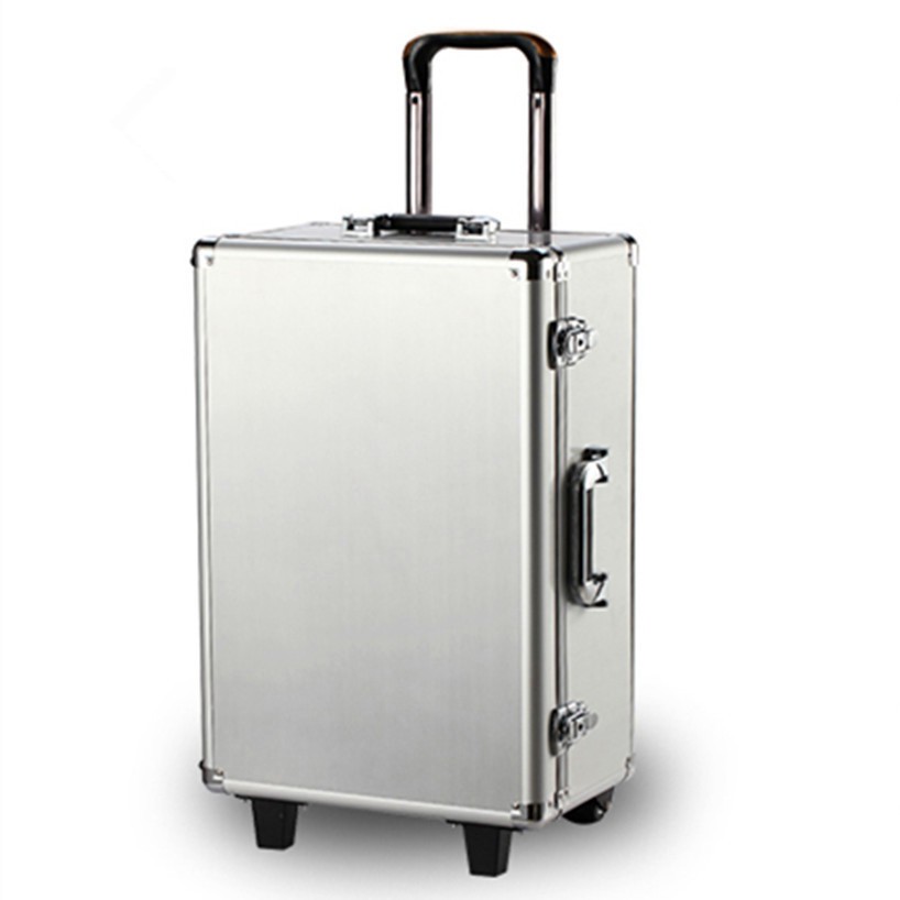 Stainless cheap steel suitcase