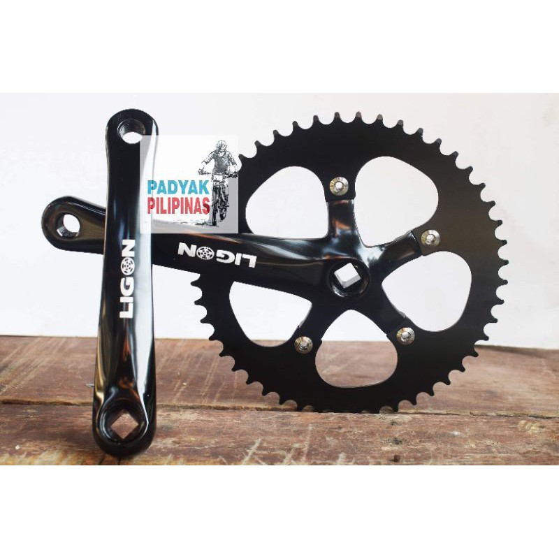 Fixie Crank single Speed 48t removable Chainring Shopee Philippines