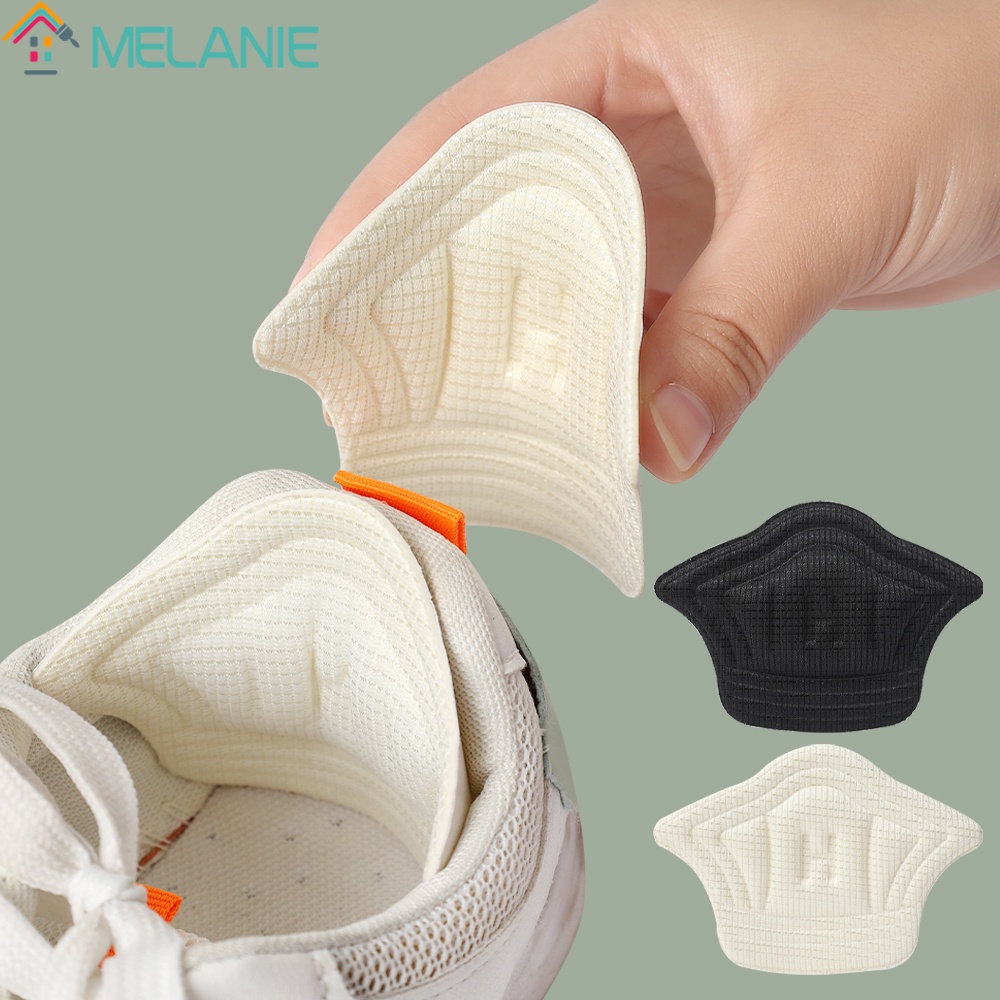 2Pcs Self Adhesive Sponge Insoles For Sport Shoes Adjustable Size Heel ...