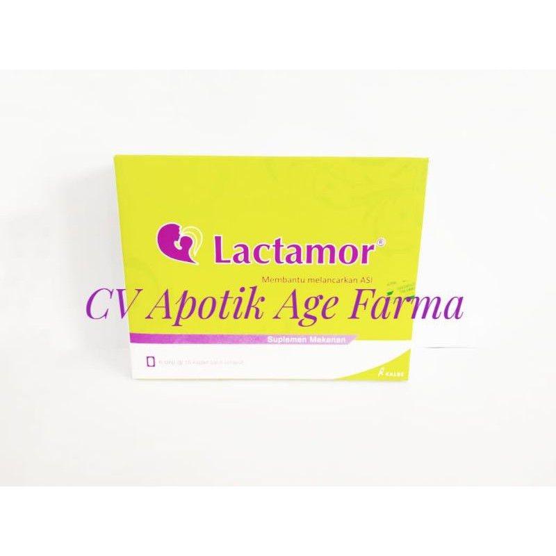 Lactamor Caps Contents 30 (Kalbe Farma) | Shopee Philippines