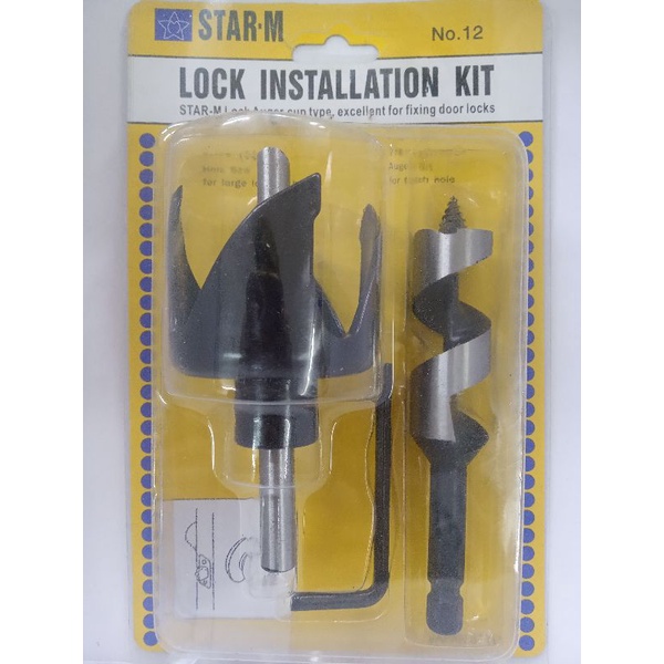 LOCK INSTALLATION KIT ( for fixing door locks) | Shopee Philippines