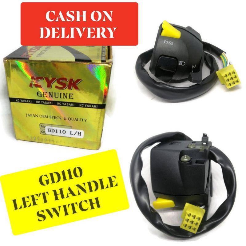 GD110 LEFT HANDLE SWITCH (YSK) | Shopee Philippines