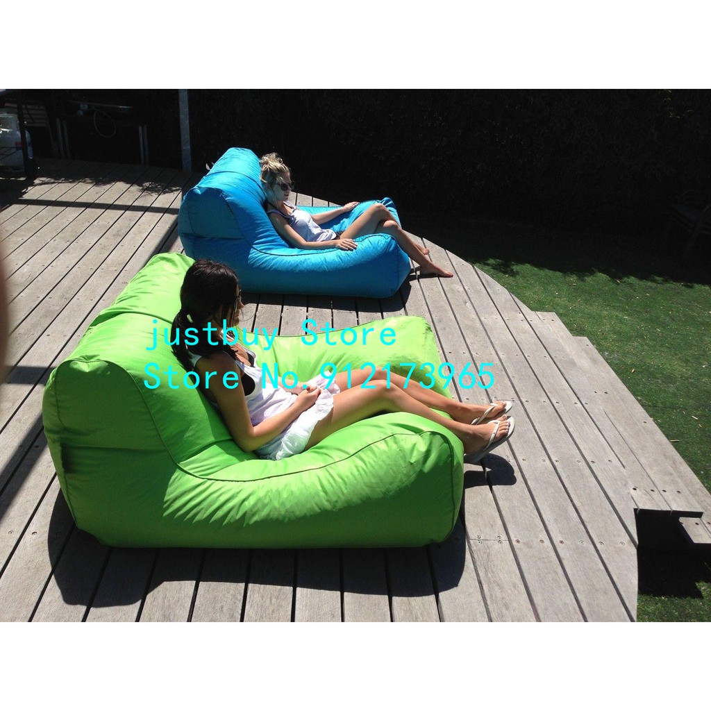2022 NEW Relaxing beach bean bag outdoor lounge bean bag sofa, lake