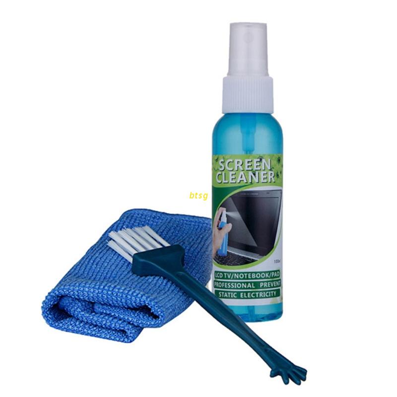 btsg Hot Sale Cleaner Screen Cleaning Tool Set 3PCS LCD TV Tablet Phone ...