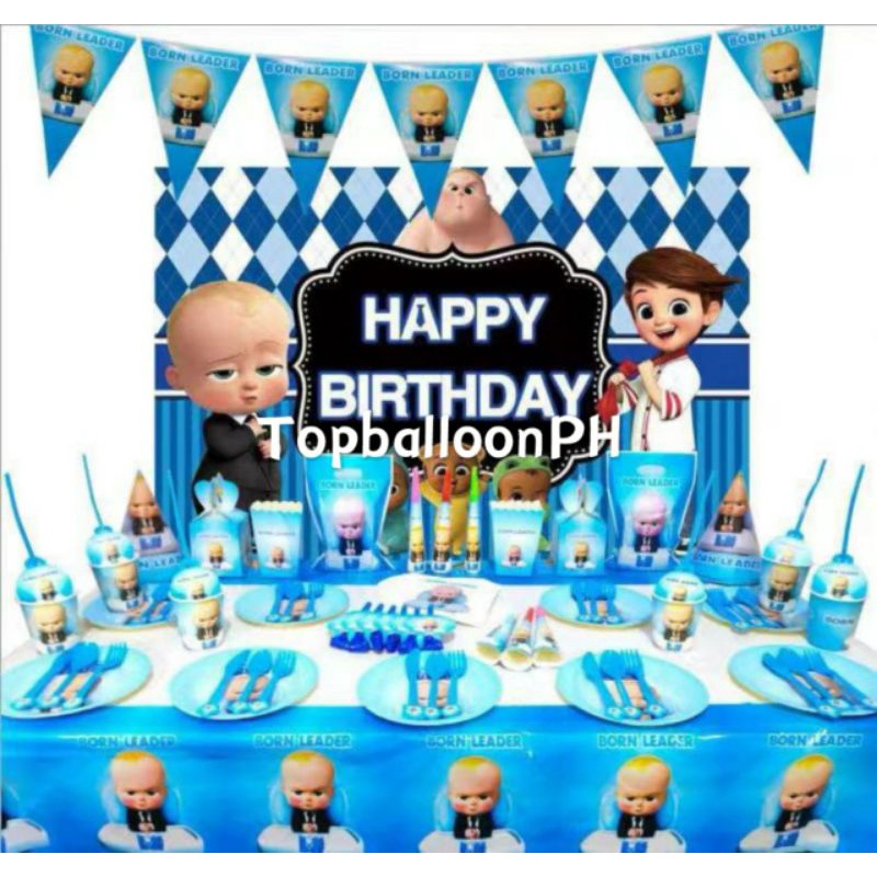 Boss baby party sales decor