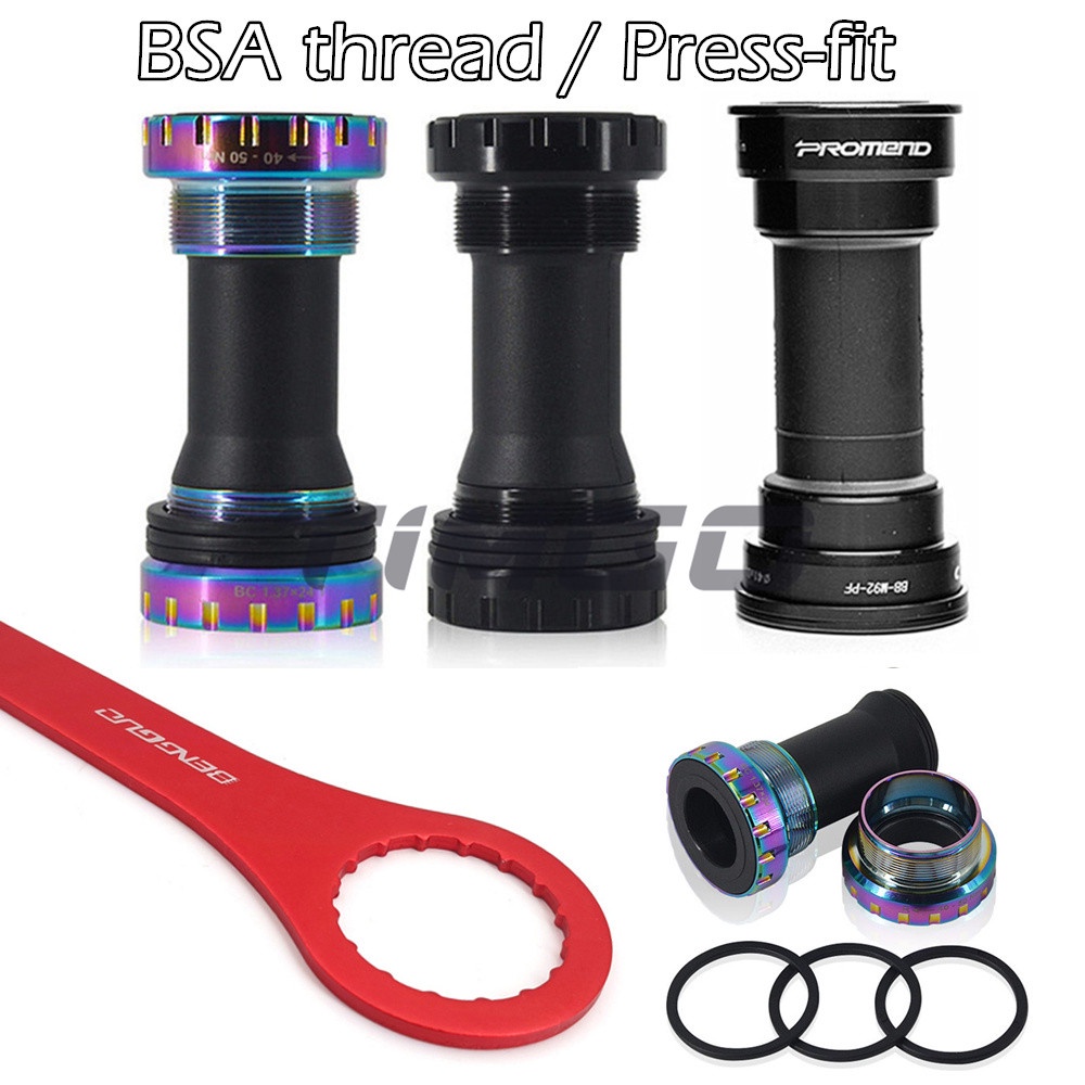 MTB Road Bike Hollowtech Bottom Bracket Bearing Aluminum Waterproof ...