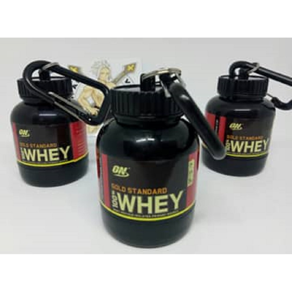 WHEY PROTEIN BOTTLE KEYCHAIN | Shopee Philippines