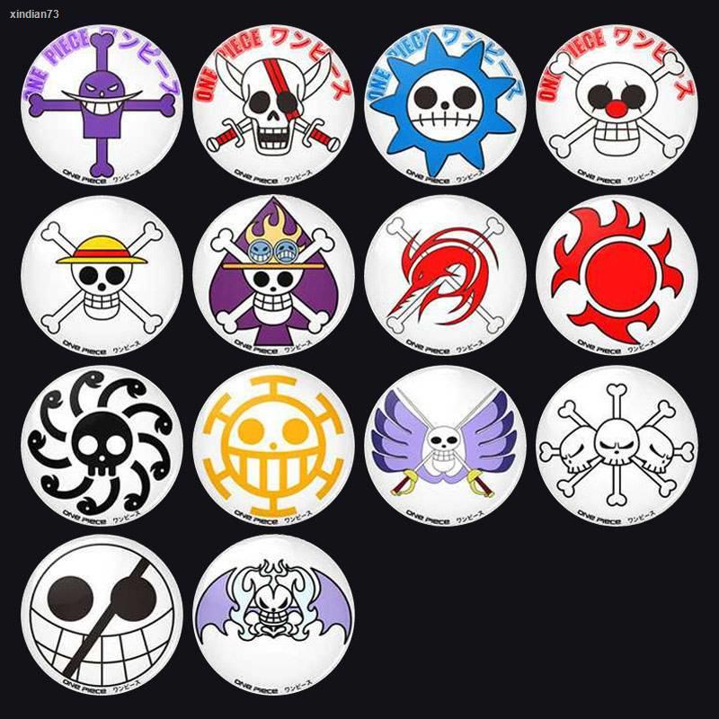 Anime Badges One Piece Luffy Armband Fashion Simple Cartoon Brooch Pins