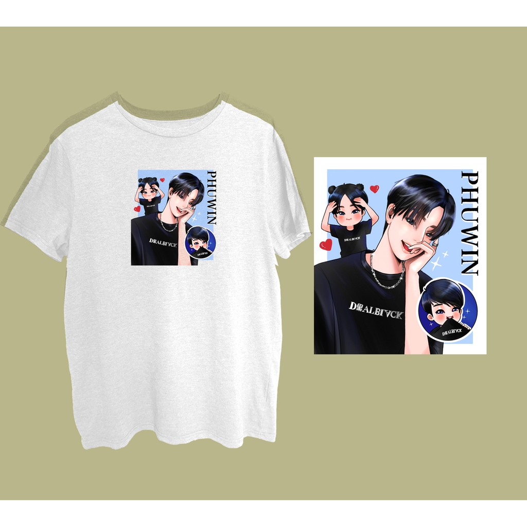FISH UPON THE SKY Tシャツ PONDPHUWIN　GMMTV BL Shirt | PondPhuwin Collection | Fish Upon The Sky | UNISEX